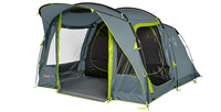 Coleman family tunnel tent Vail 4 (dark grey/green, with canopy)