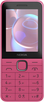 Nokia 225 4G (2024) -puhelin, pinkki 6438409092663 Mobilais Telefons