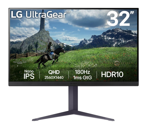 LG UltraGear 32GS85QX-B, 80 cm (31,5 Zoll) 180Hz, G-SYNC Compatible, IPS (Atv. Iepak.) monitors