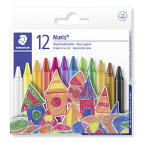 STAEDTLER Wachsmalkreide Noris 12er-Set im Kartonetui 8mm retail