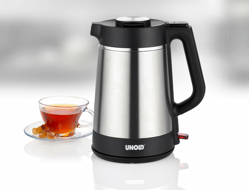 Unold Thermo flash cooker, kettle, stainless steel/black, 1.5 liters Elektriskā Tējkanna