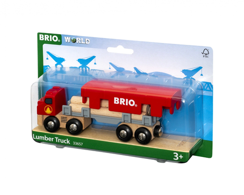 BRIO wooden transporter with magnetic charge - 33657