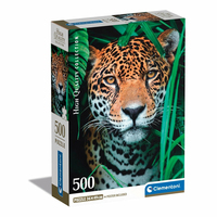 Puzzle 500 elements Compact Jaguar in the Jungle puzle, puzzle