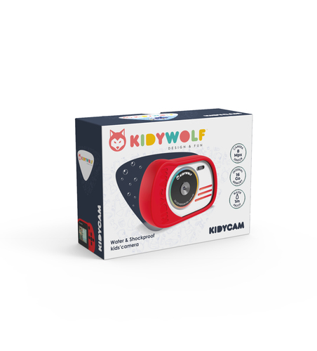 Kidywolf Photo and Video Camera red Digitālā kamera