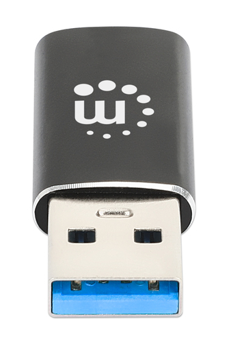 MANHATTAN USB-A auf USB-C Adapter USB 3.2 Gen 2 10Gbps adapteris