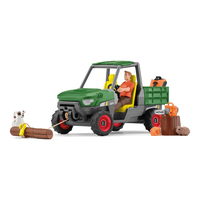 Schleich - Waldbauer mit Fahrzeug 4059433761930 Rotaļu auto un modeļi