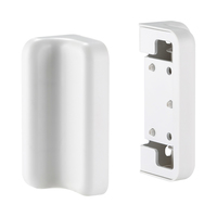 Soporte de montaje inline slatwall para soporte de pared panel, blanco, 2 uds. par TV stiprinājums