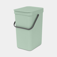 Brabantia Sort & Go Waste Bin Jade Green 12 L atkritumu tvertne