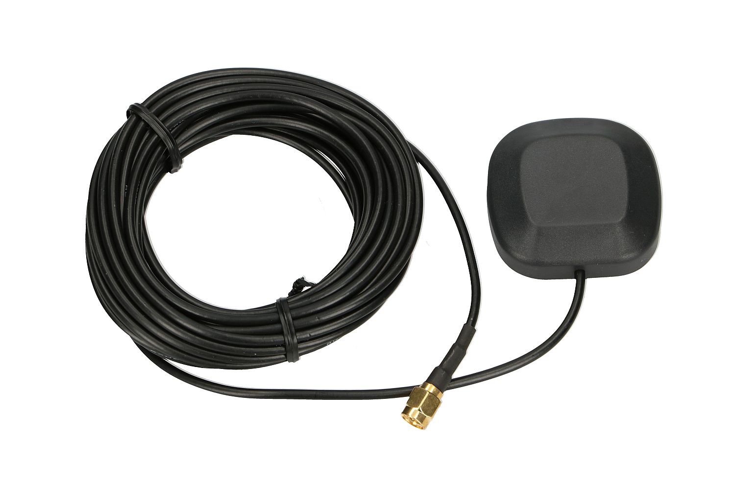 MikroTik GPS antenna w/SMA connector ACGPSA, 26 dBi, Black, 46.5  5704174172567 datortīklu aksesuārs