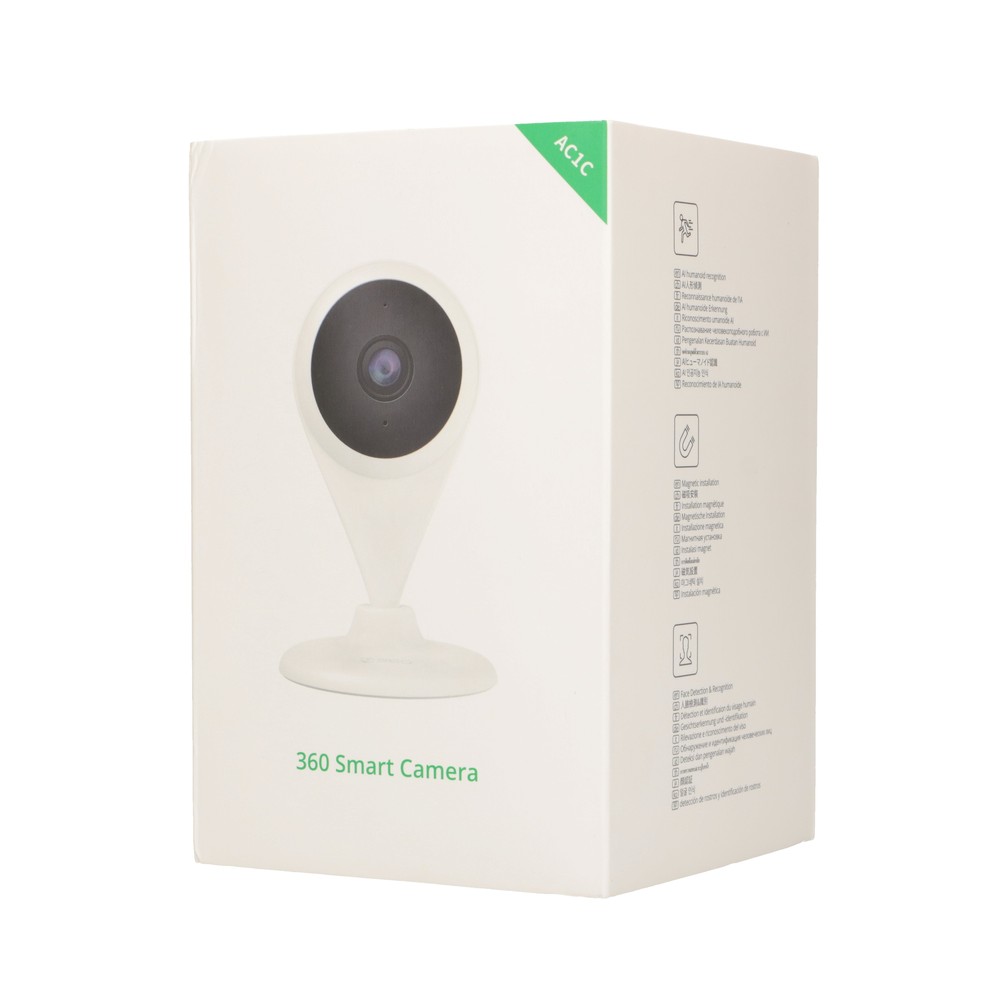 360 Botslab AC1C Pro | IP Camera | 3MP, 1296p, 130°, microSD, microUSB novērošanas kamera