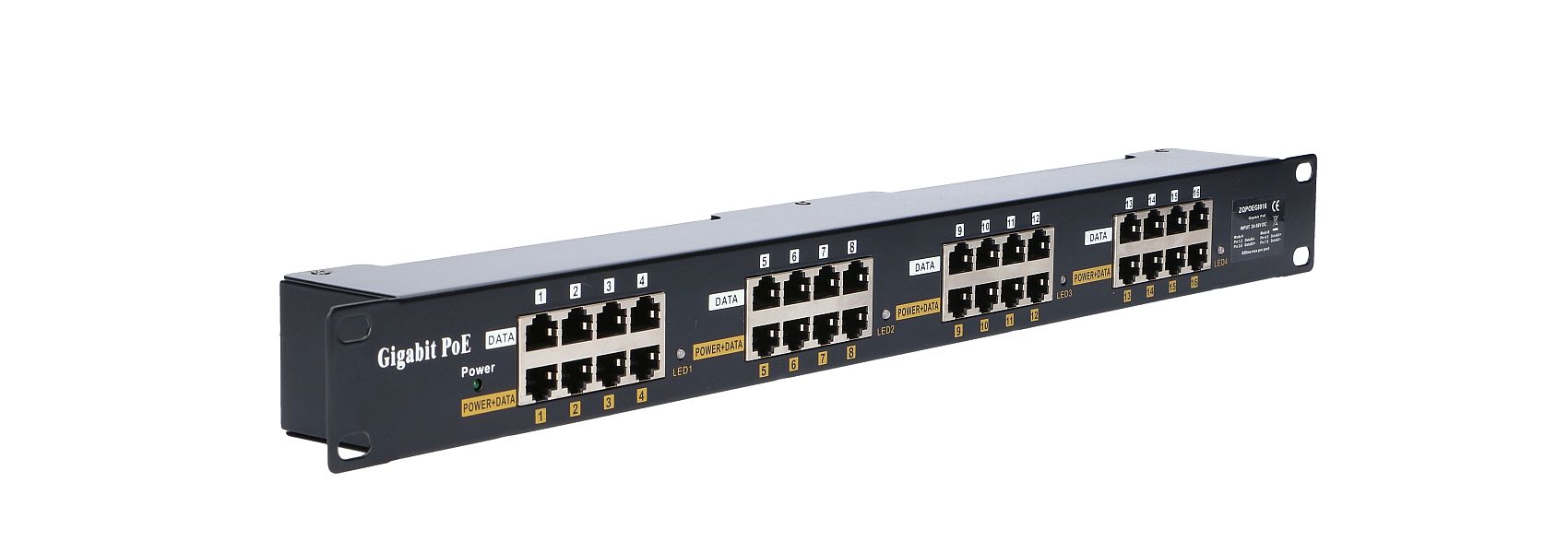 EXTRALINK POE INJECTOR 16 PORT GIGABIT