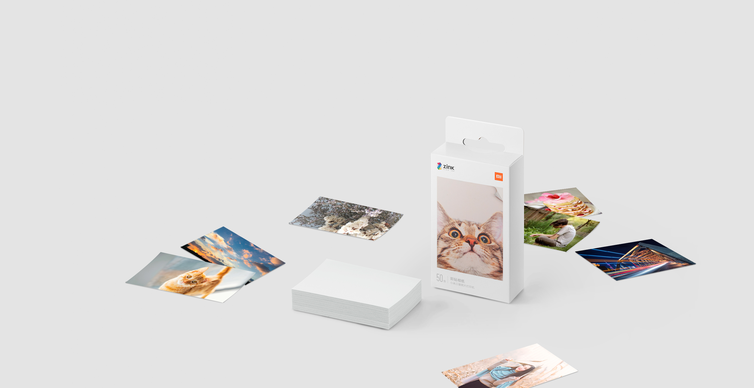 Xiaomi Mi Portable Photo Printer Paper (2x3-inch, 20-sheets) 6934177716485 foto papīrs