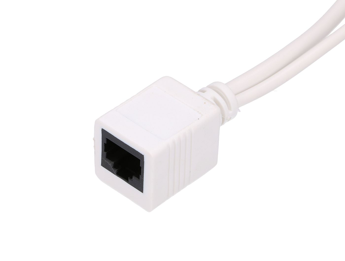 EXTRALINK 1 PORT POE INJECTOR AND SPLITTER SIMPLE POE INJECTOR WHITE CABLE 100MB tīkla kabelis