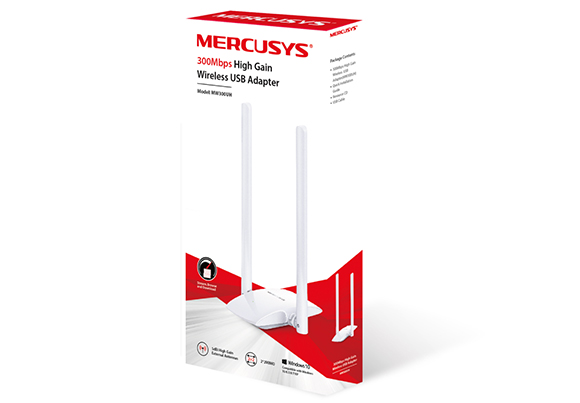 Mercusys MW300UH network card WiFi N300 USB