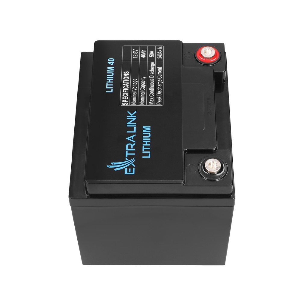 Akumulator LiFePO4 40AH 12.8V BMS EX.30431 UPS aksesuāri