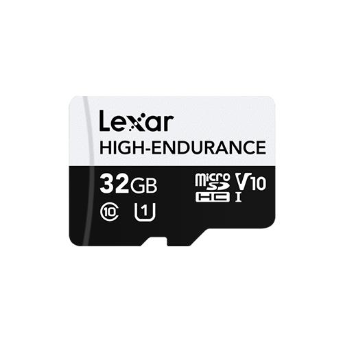 Lexar High-Endurance 32 GB MicroSDHC UHS-I Class 10 0843367128976 atmiņas karte