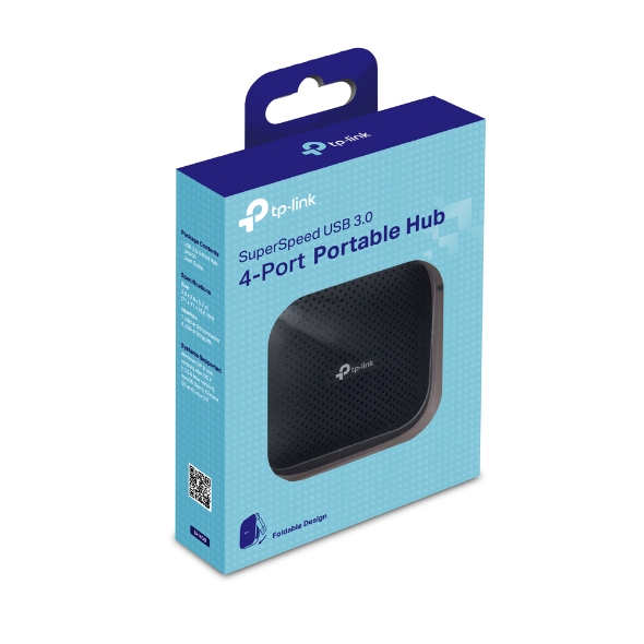 TP-Link UH400 4-port Portable Hub USB 3.0 USB centrmezgli