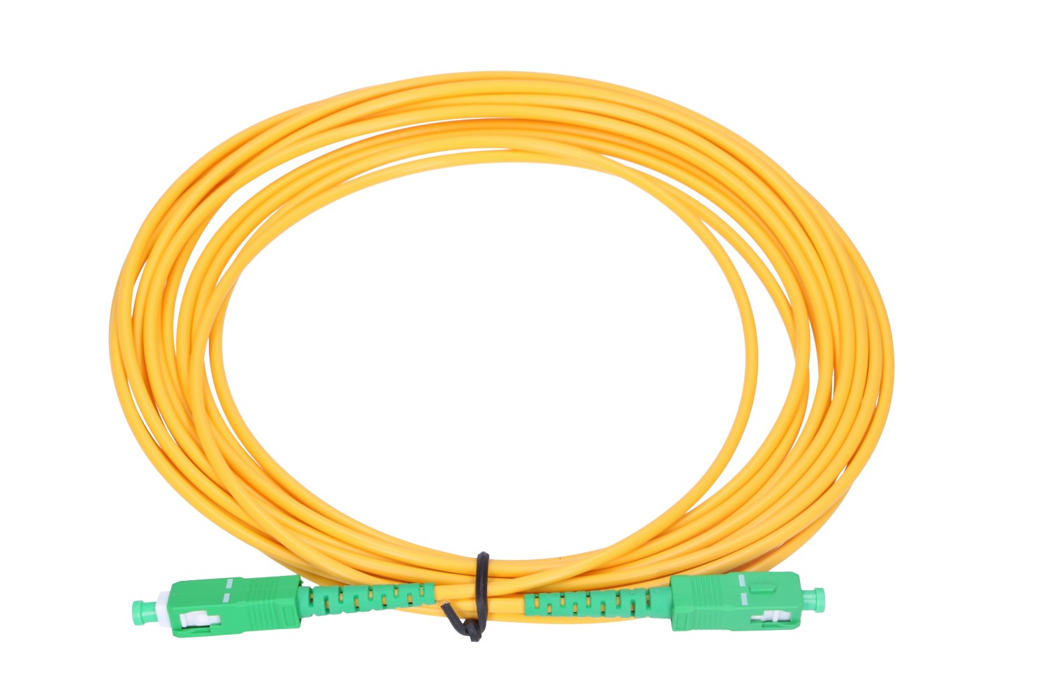 Kabel Patchcord SC/APC-SC/APC Jednomodowy Simplex tīkla kabelis