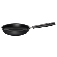 Fiskars Frying Pan 1052224 Diameter 28 cm, Suitable for induction hob, Fixed handle, Black Pannas un katli