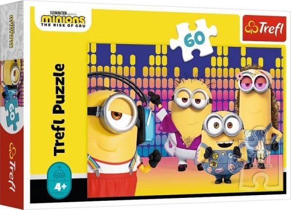 Trefl Puzzle 60el Minions are messing up 17346 puzle, puzzle