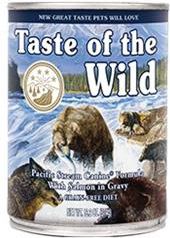 Taste of the Wild Pacific Stream Canine z miesem z lososia 390g VAT007604 (0074198613410) barība suņiem