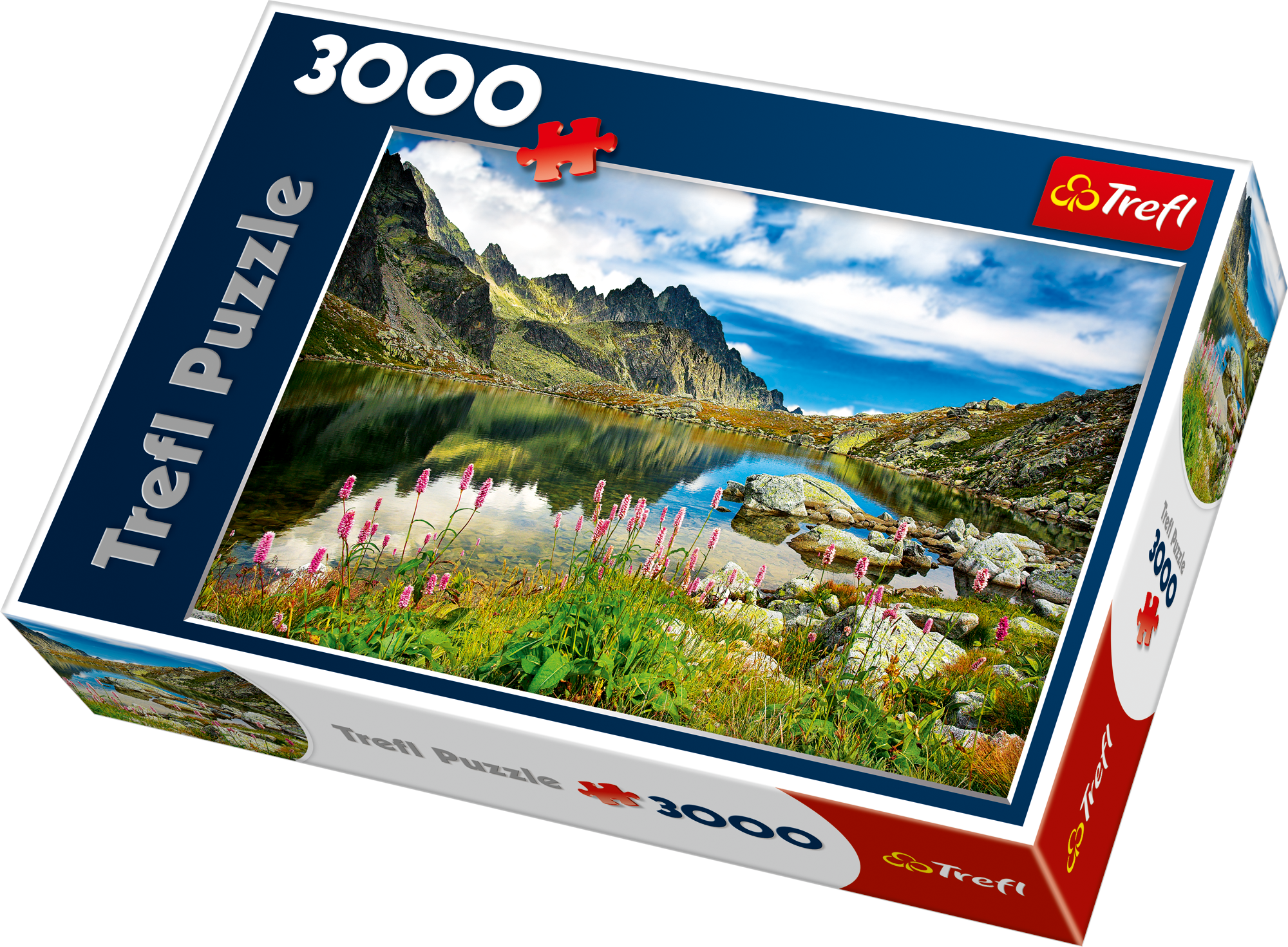 Trefl 3000 elements, Starolian Pond Tatry, Slovakia puzle, puzzle