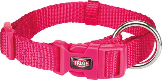 Trixie Obroza Premium fuksja r. M-L: 35-55 cm/20 mm TX-201611 (4053032020405) aksesuārs suņiem