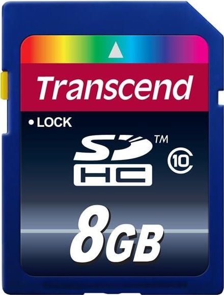 TRANSCEND SDHCCard 8GB SDcard 2.0 atmiņas karte