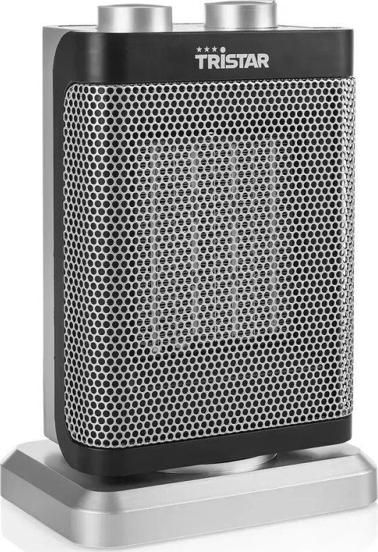 Tristar Heater KA-5065 Ceramic, Number of power levels 3 adjustable settings, 1500 W, Inox/Black