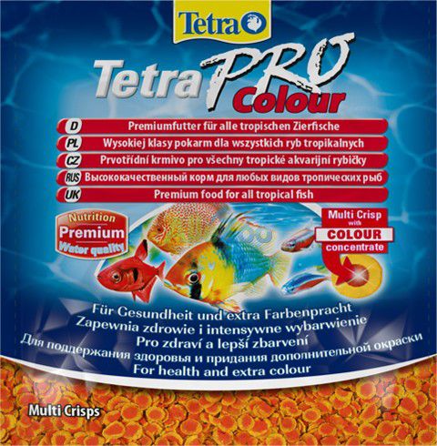 Tetra TetraPro Colour 12 g saszetka 21116 (4004218149366) zivju barība