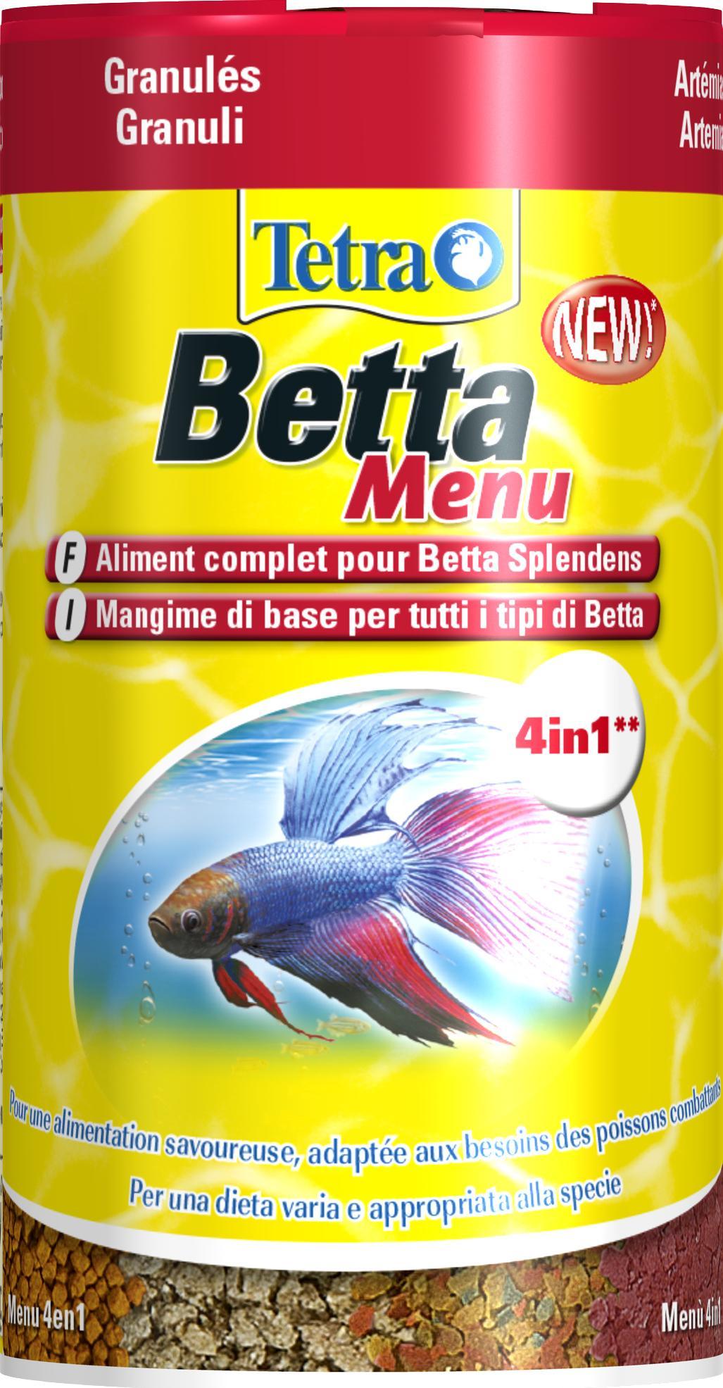Tetra Tetra Betta Menu 100 ml 4960803 (4004218239395) zivju barība