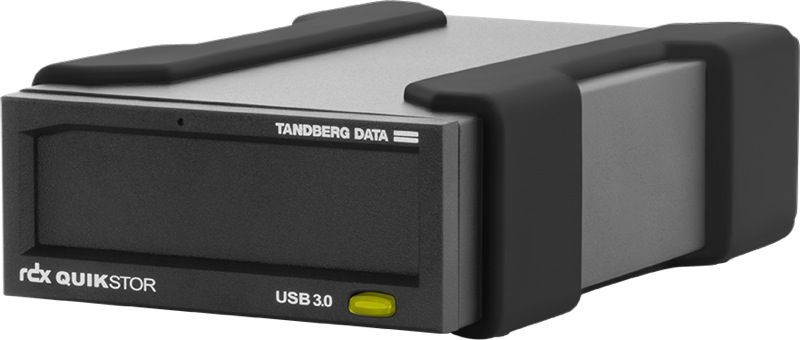 Tandberg RDX External drive kit with 1TB, black, USB3+
