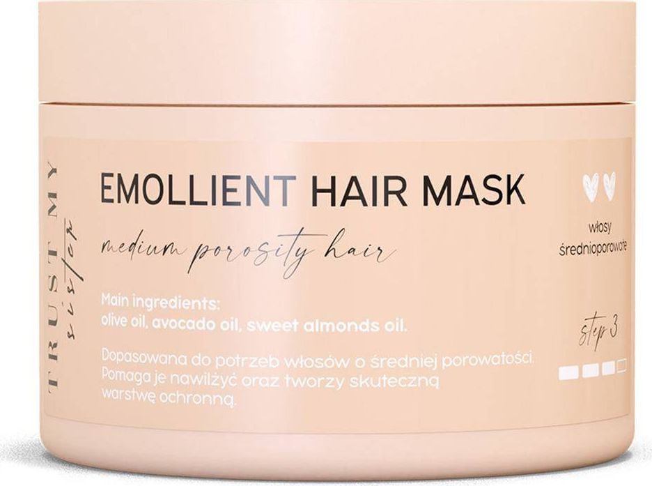 Trust Emollient Hair Mask emolientowa maska do wlosow srednioporowatych 150g 5902539715286 (5902539715286)