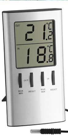 TFA 30.1027 electronic Maxima/Minima Thermometer barometrs, termometrs