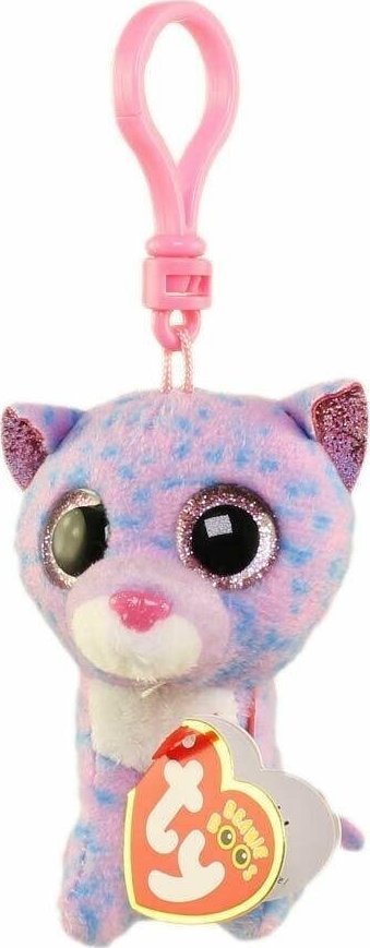 TY INC. TY BEANIE BOOS CASSIDY - lavendowy kot 8,5cm Clip 35244 35244 TY (008421352449)