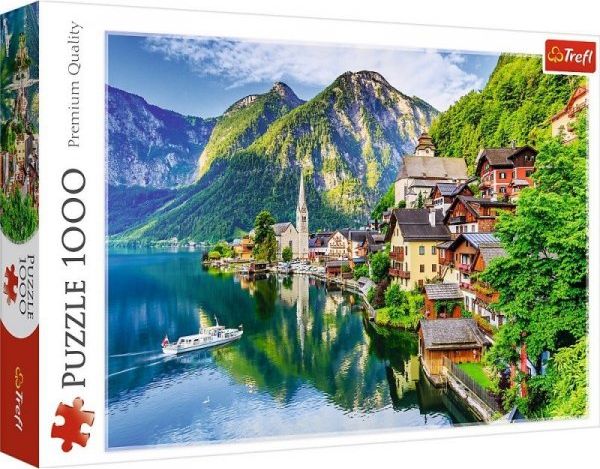 Puzzle 1000 pcs Hallatatt Austria 10670 puzle, puzzle