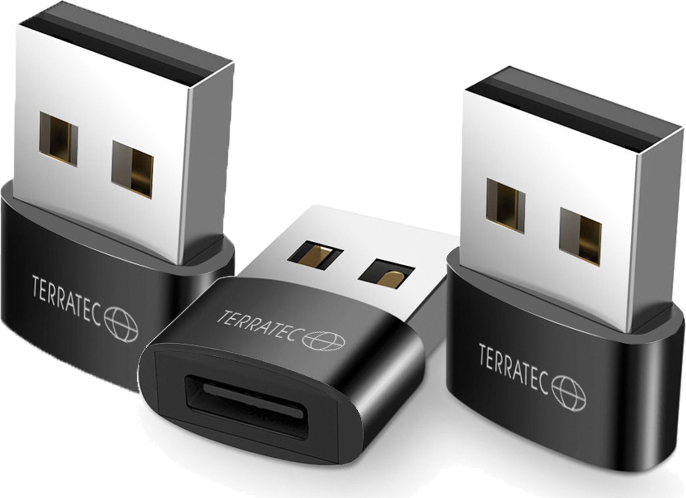 Adapter USB TerraTec C20 USB-C - USB Czarny  (AP-387733) AP-387733 (4040895009067)