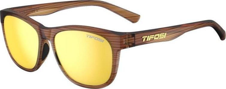 TIFOSI Okulary TIFOSI SWANK woodgrain (1 szklo Smoke Yellow 11,2% transmisja swiatla) (NEW) 305619-uniw (848869013577) saulesbrilles