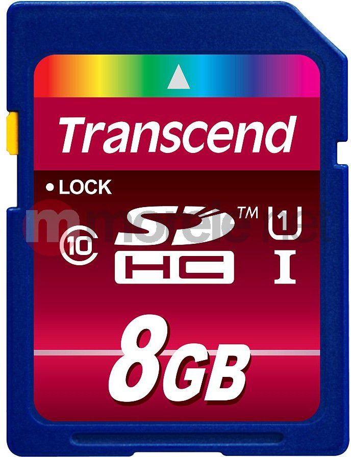 Transcend  SDHC UHS-I 8GB Class 10 atmiņas karte