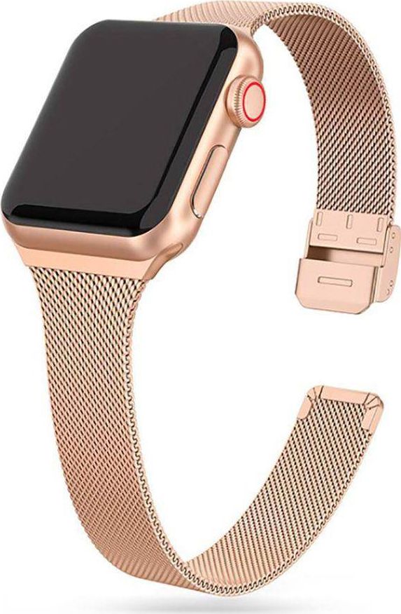 Tech-Protect Bransoleta Tech-protect Thin Milanese Apple Watch 38/40/41mm Blush Gold THP669BLUGLD (9589046917714)