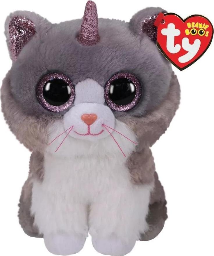 TY Beanie Boos Asher - kot z rogiem 24 cm 465146 (0008421364770)