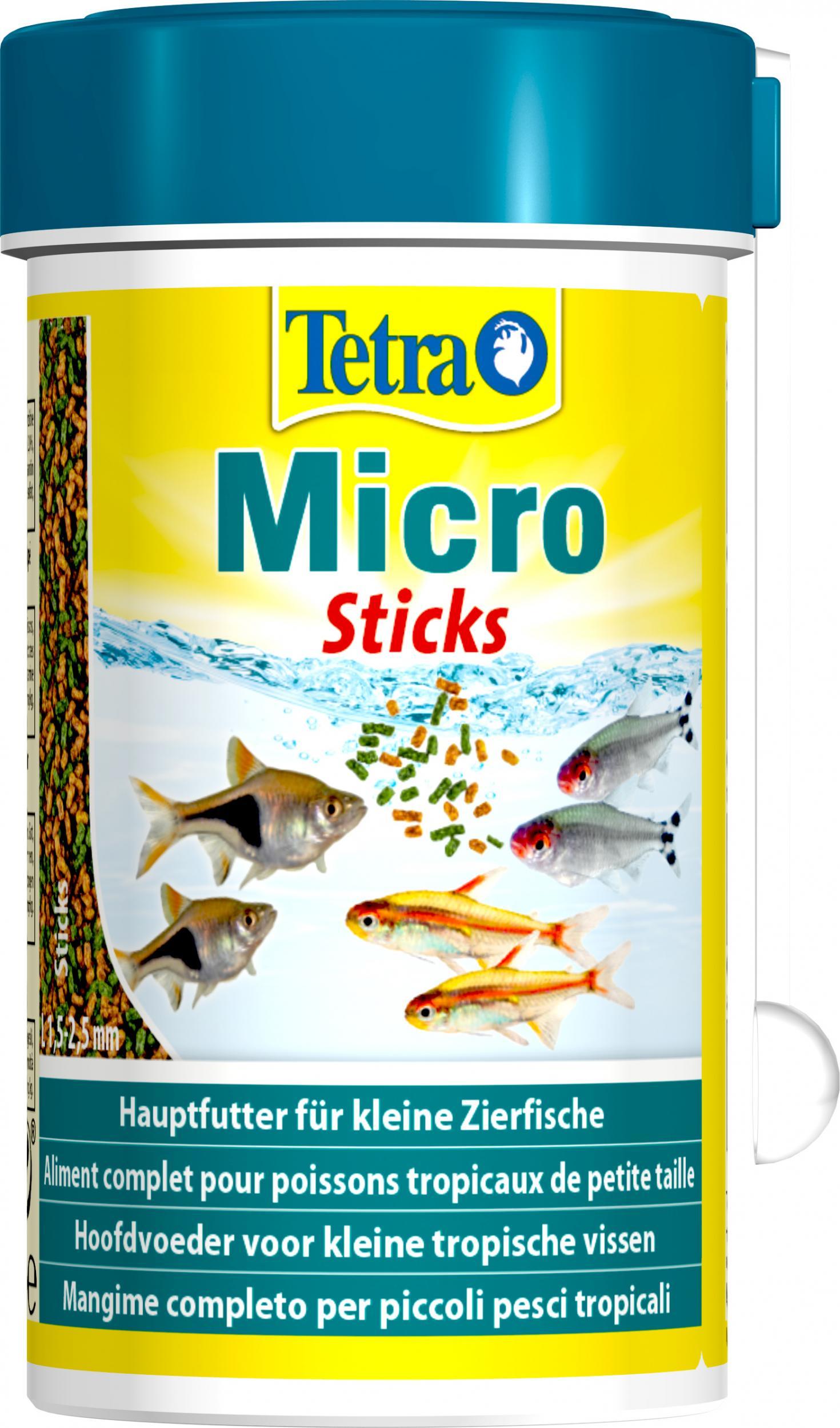 Tetra Tetra Micro Sticks 100 ml (363152) 94495 (4004218277526) zivju barība