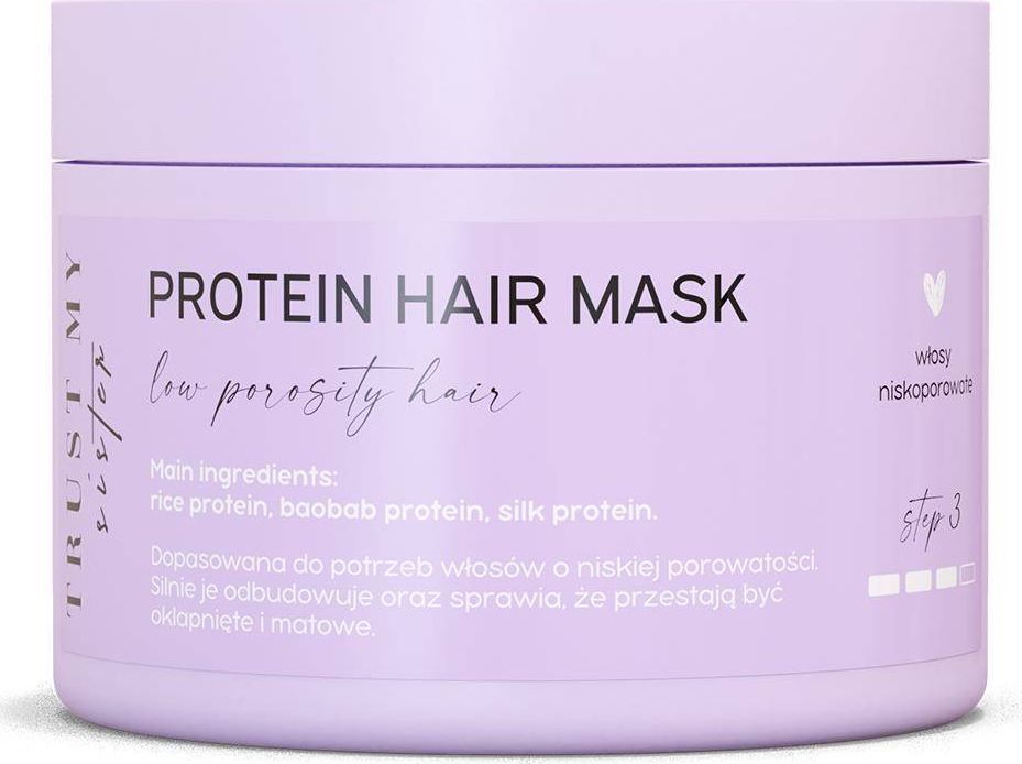 Trust Protein Hair Mask proteinowa maska do wlosow niskoporowatych 150g 5902539715248 (5902539715248)