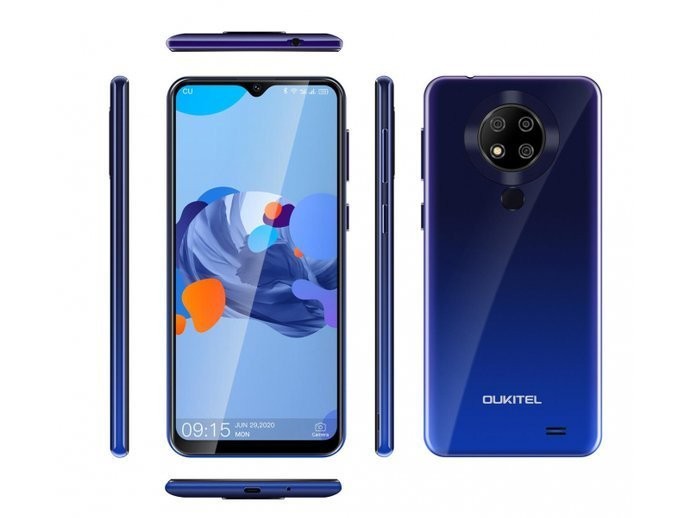 OUKITEL C19 PRO 4/64 DS Blue Mobilais Telefons