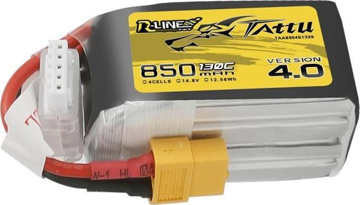 Tattu Akumulator Tattu R-Line 850mAh 14.8V 130C 4S1P XT60