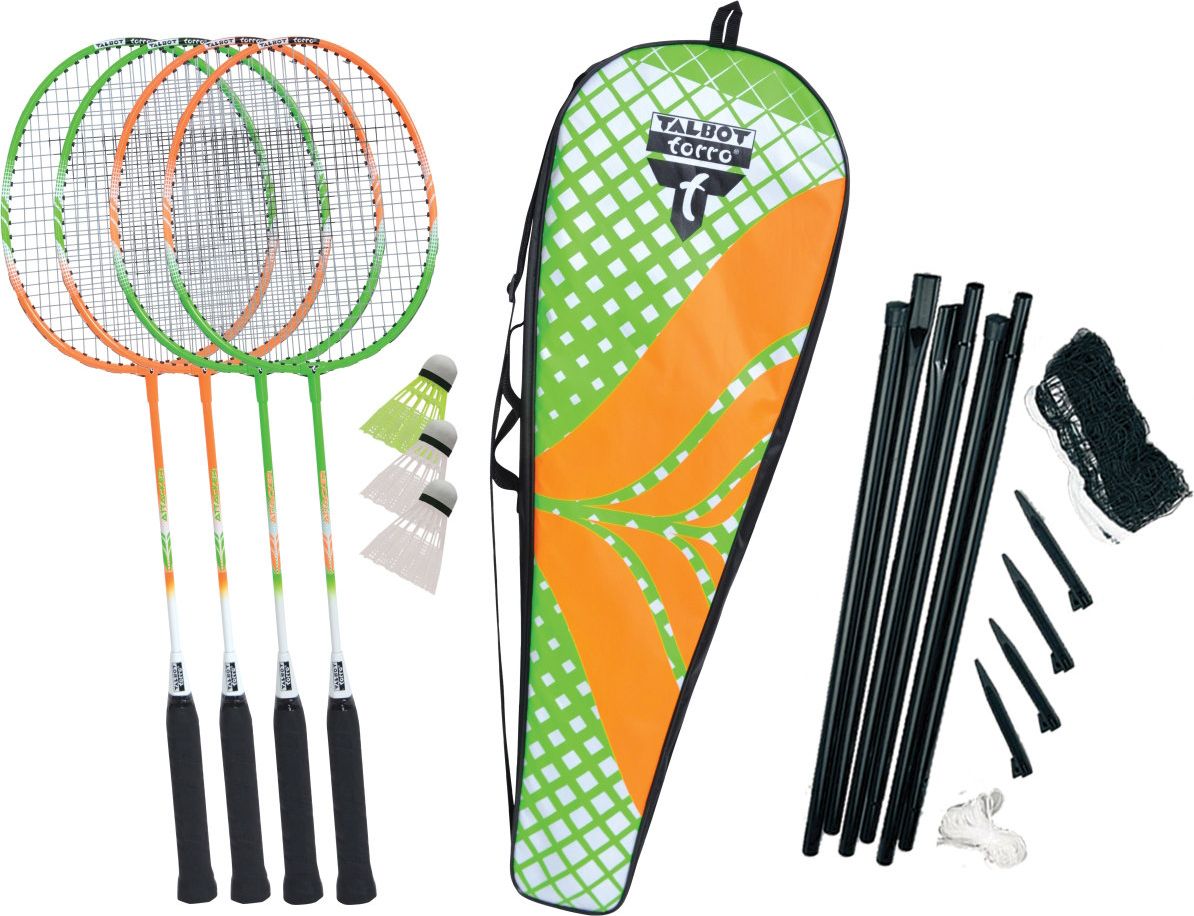 Talbot Badmintono rinkinys Talbot Torro 4-Attacker Plus 772E-46708_20150313153207 (4015752494065) badmintona rakete