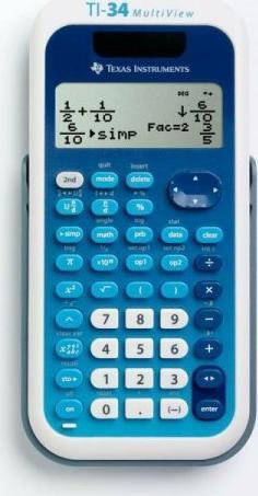 Texas Instruments TI 34 Multiview kalkulators