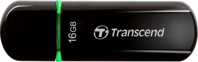 TRANSCEND JetFlash 600 16GB USB2.0 Green USB Flash atmiņa