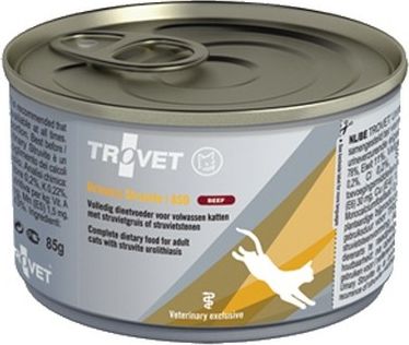 Trovet KOT ASD wolowina URINARY STRUVITE /24 puszka 100g VAT018259 (8716811031653) kaķu barība