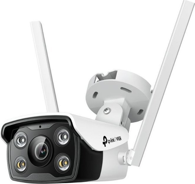 TP-Link VIGI 4MP Outdoor Full-Color Wi-Fi Bullet Network Camera novērošanas kamera